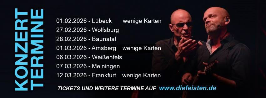 Die Feisten Moskito Tour Poster 2026–2027